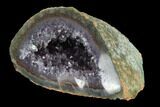 Wide, Purple Amethyst Geode - Uruguay #135349-3